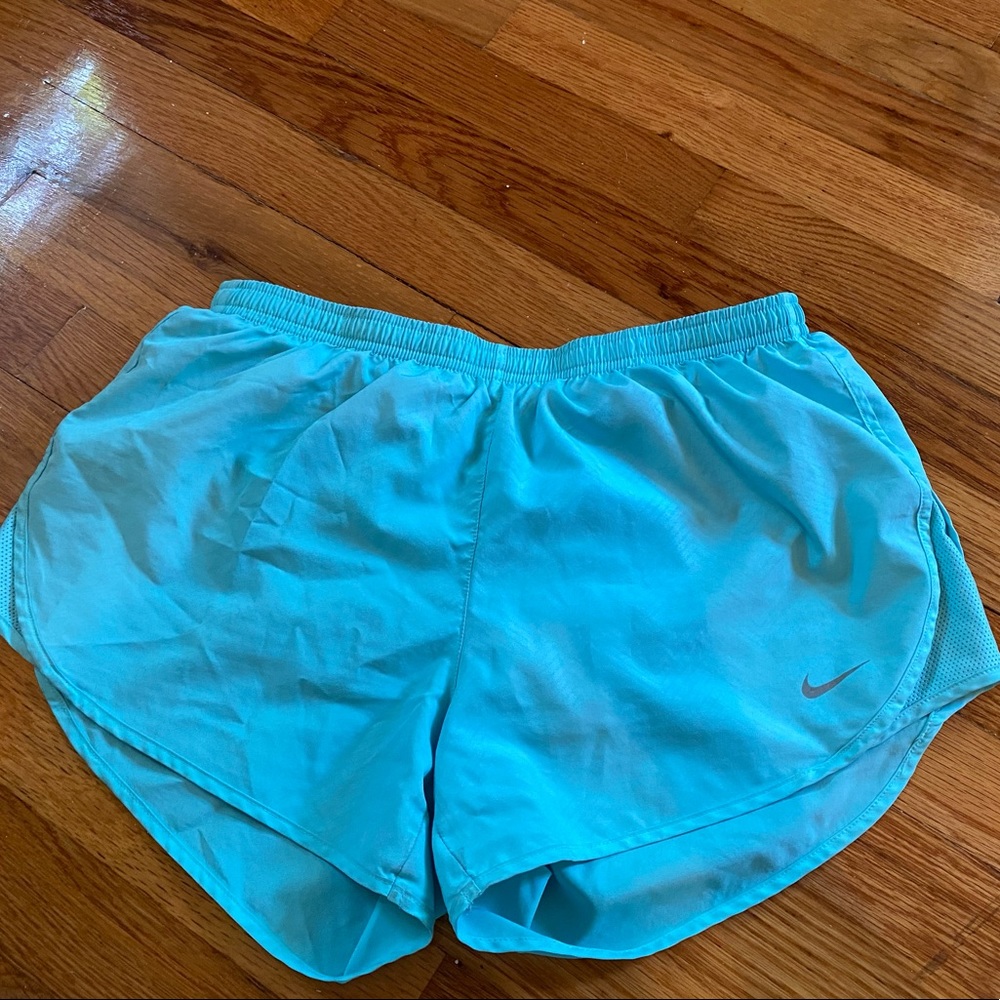 Aqua/Turquoise Nike Tempo Shorts